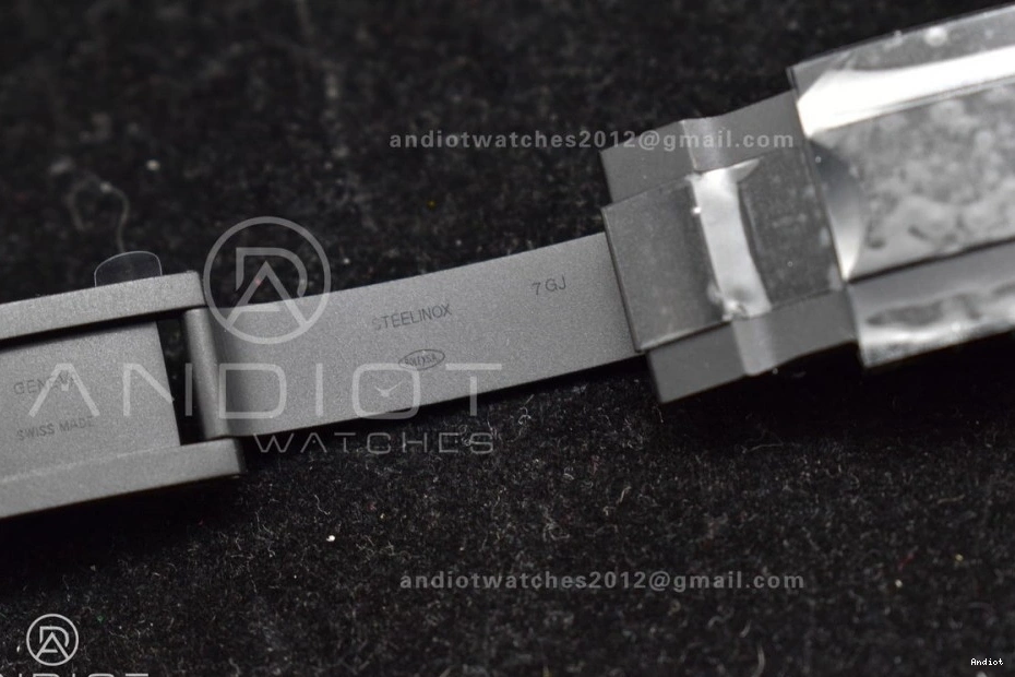 1:1 470 DIW Edition Black Orange Dial VS Upgraded VSF on DLC Best DLC Submariner Bracelet 0816